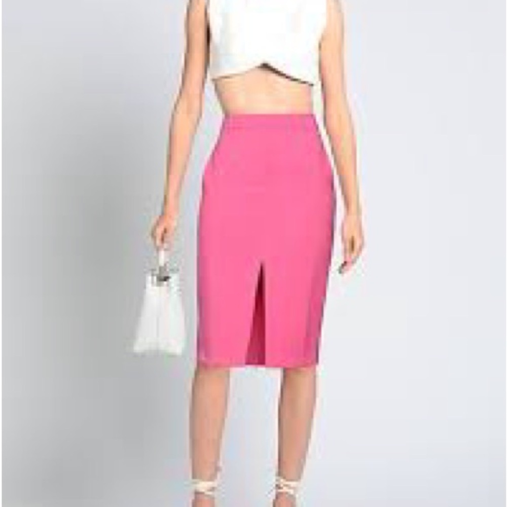 Express Pink Pencil Skirt